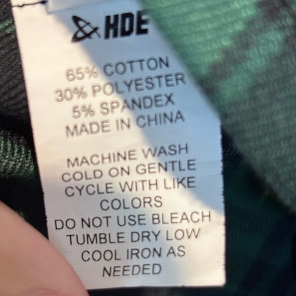 HDE Green & Black Plaid Skater Skirt Women’s Plus 4X - Picture 5 of 7